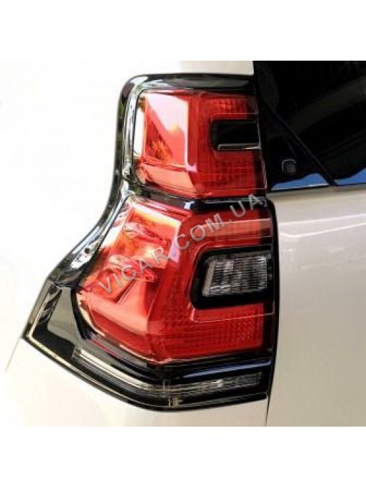 Задние фонари в рестайлинговом стиле Toyota Prado 150 